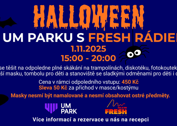 Thumb Halloween v UMPARKU s Fresh rádiem