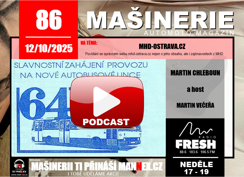Mašinerie #86 - 12. 10. 2025