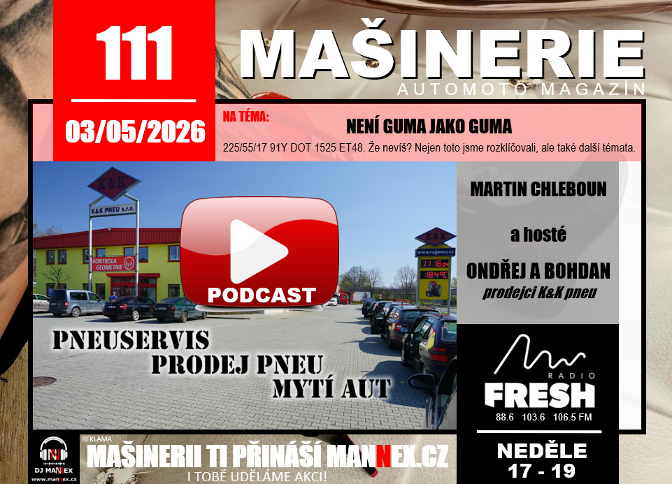 Mašinerie #111 - 3. 5. 2026
