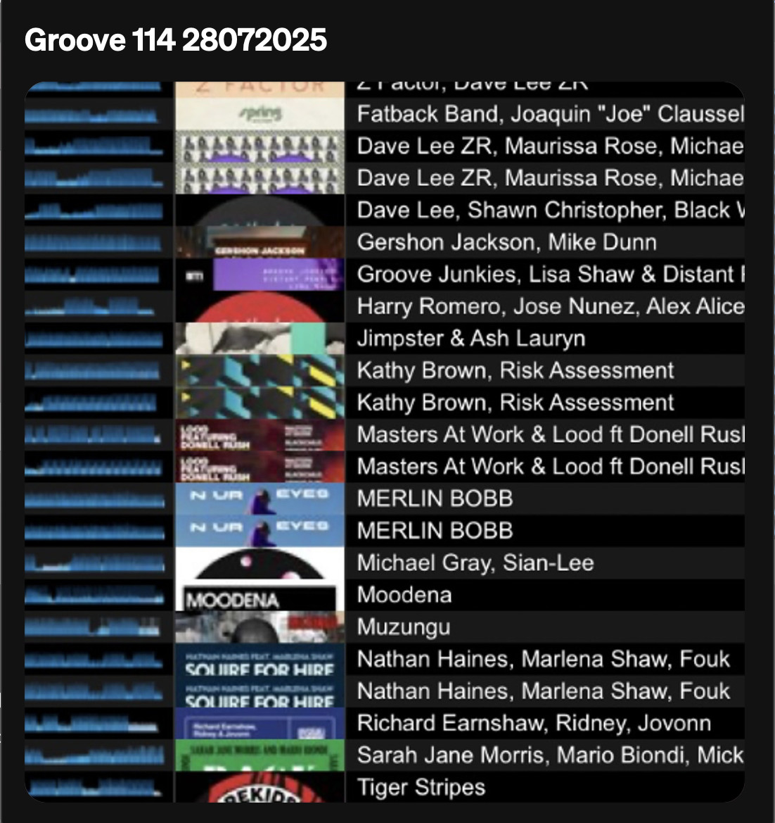 Groove 114 28072025