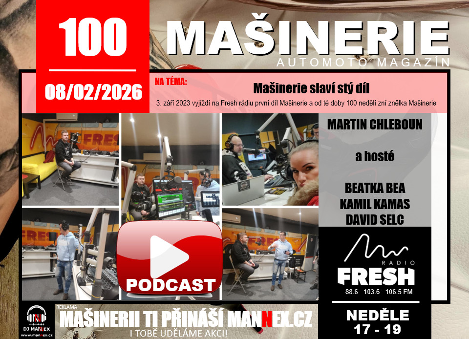 Mašinerie #100 - 8. 2. 2026