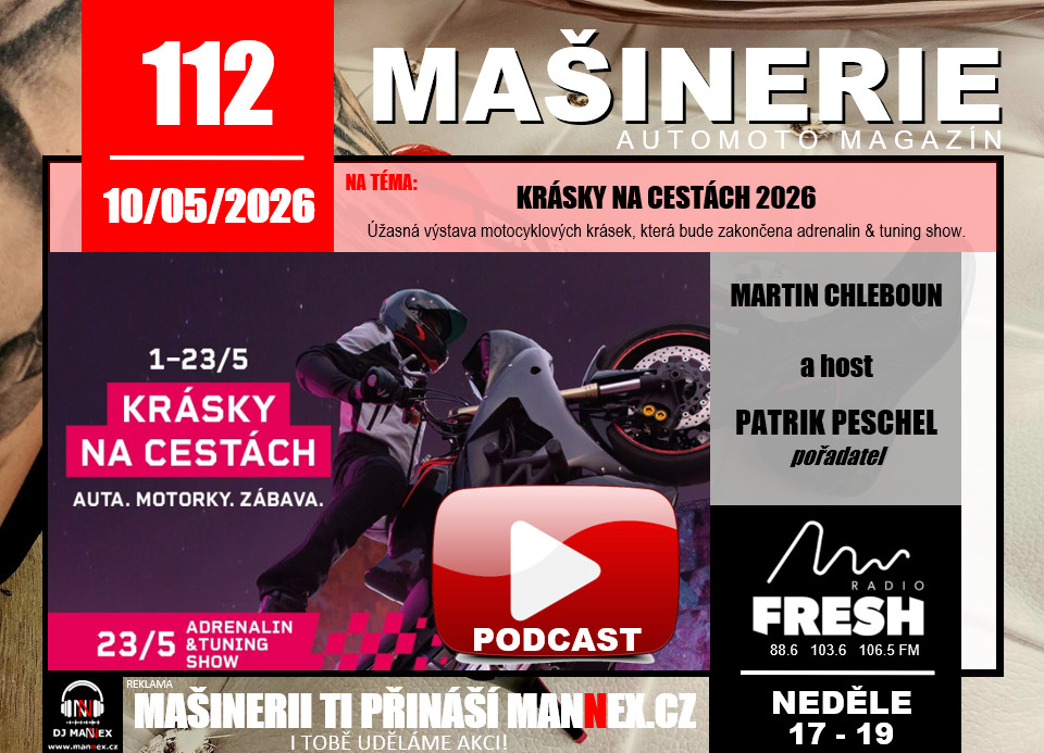 Mašinerie #112 - 10. 5. 2026