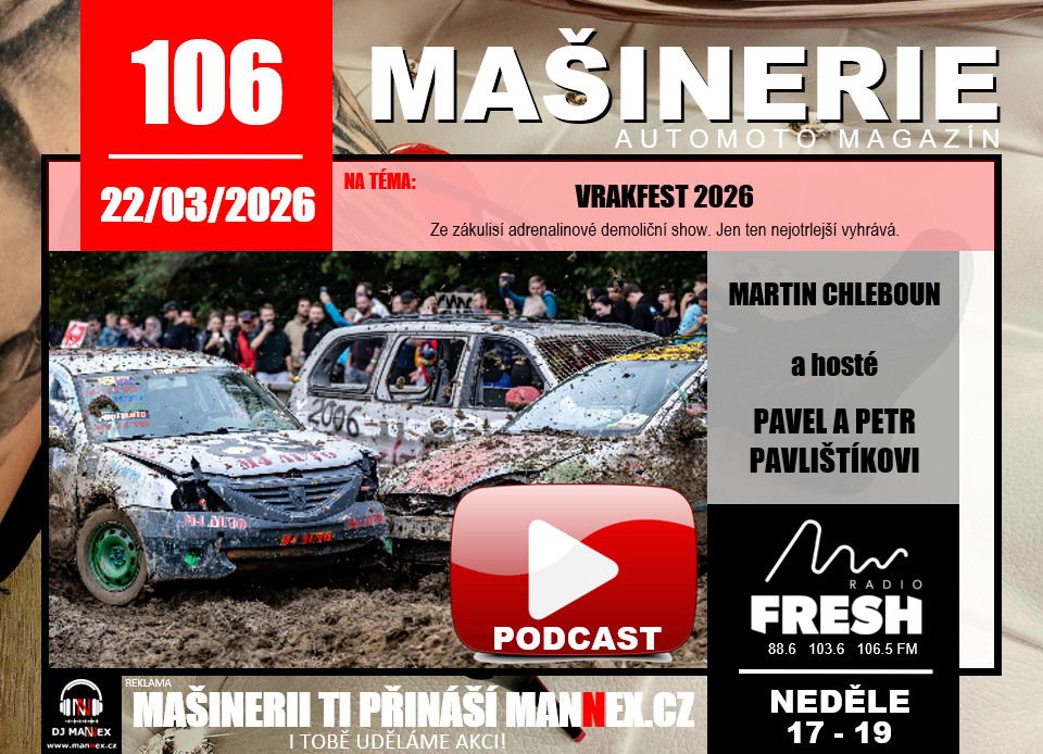 Mašinerie #106 - 22. 3. 2026