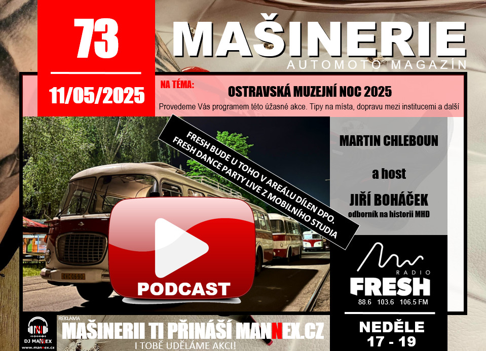 Mašinerie #73 - 11. 5. 2025