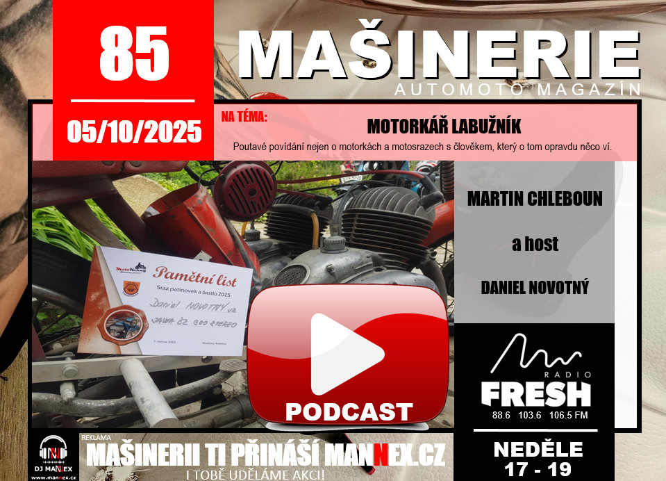 Mašinerie #85 - 5. 10. 2025