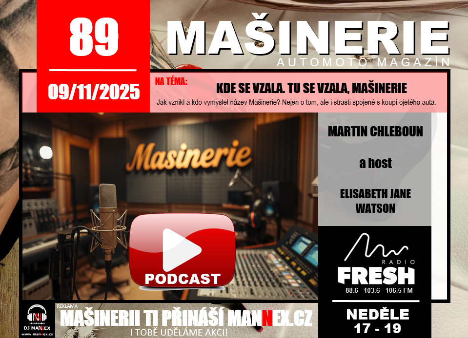 Mašinerie #89 - 9. 11. 2025