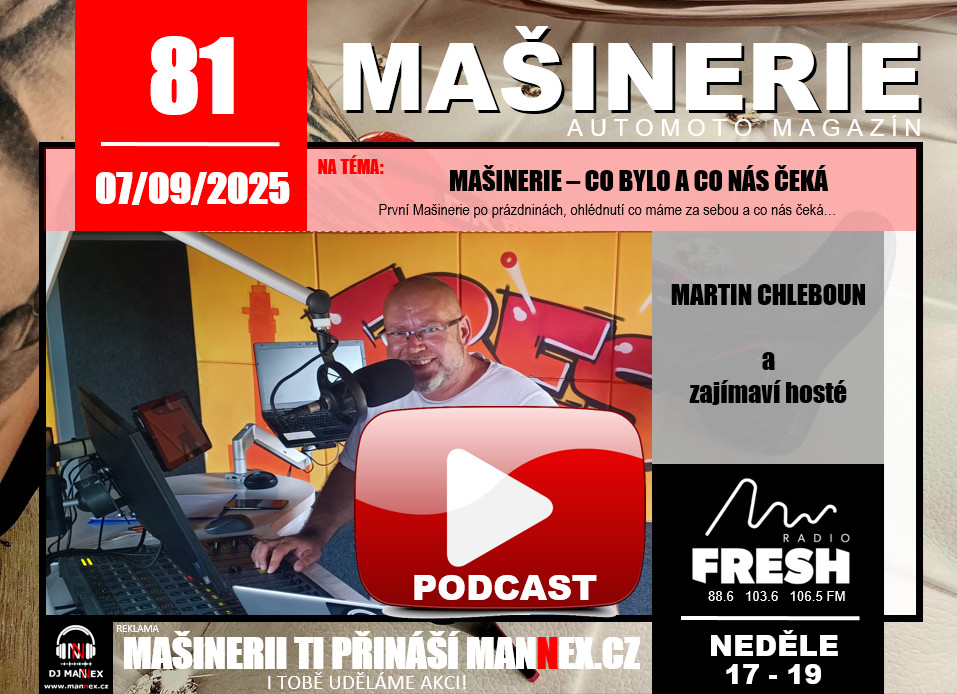 Mašinerie #81 - 7. 9. 2025