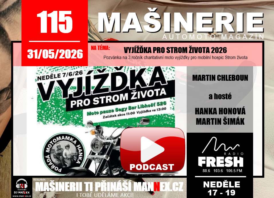 Mašinerie #115 - 31. 5. 2026